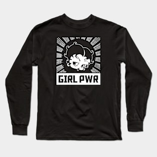 BETY BOOP - Girl power burst Long Sleeve T-Shirt